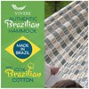 Vivere Authentic Brazilian Cotton Hammock, Outdoor Hanging Daybed, Honey Island - 2 of 4