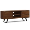 Mitchell TV Stand: Sturdy Metal Legs, Media Storage, Cord Management - WyndenHall - 2 of 4