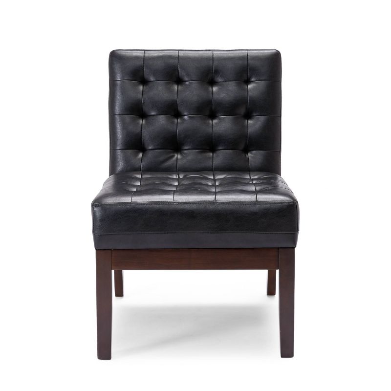 Uintah Contemporary Tufted Accent Chair - Christopher Knight Home, 1 of 11