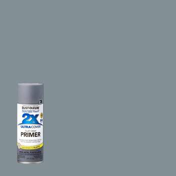 Rust-Oleum 12oz 2X Painter's Touch Ultra Cover Flat Primer Spray Paint Gray