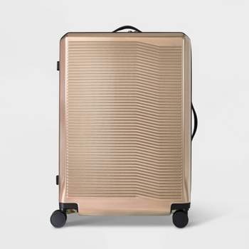 Signature Hardside Large Checked Spinner Suitcase - Open Story™