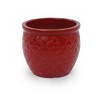 Wooakway 15" Dia Outdoor Indoor Ceramic Planter Pot Decorative Planter with Drainage Hole Patio Flower Pot - 3 of 4