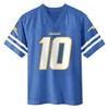 NFL Los Angeles Chargers Boys' Short Sleeve Justin Herbert Jersey - 2 of 3