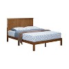 MUSEHOMEINC 12 Inch Solid Wood Platform Bed Frame with Wooden Slats - image 4 of 4