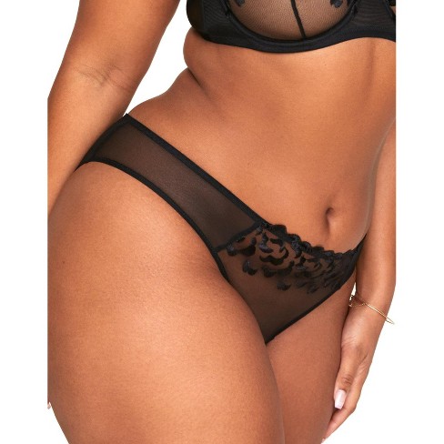 Adore Me Women's Tiana Bikini Panty 2x / Jet Black. : Target