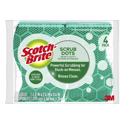 Cleaning Scrub Sponge by SCRUBIT - Kitchen Dish Sponges for Dishes, Pots  Pans & More - 24 Pack - Colors May Vary