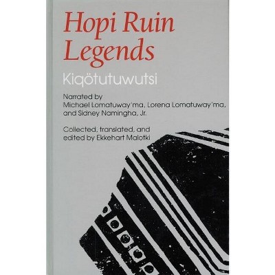 Hopi Ruin Legends - by  Michael Lomatuway'ma & Lorena Lomatuway'ma & Sidney Namingha (Hardcover)