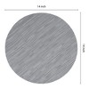 REGALWOVEN PVC Waterproof Wrinkle-Resistant Placemats 14 x 14 Inch 6 Pcs - 4 of 4
