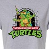 Women's - Teenage Mutant Ninja Turtles - Logo Character Group Cropped Graphic T-Shirt - 2 of 4