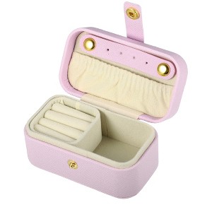 Unique Bargains Mini Square Jewelry Box 1 Pc - 1 of 4