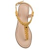 Journee Women's Genevive Flat Sandals - 4 of 4