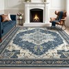 Abynow Medallion Faded Persian Indoor Area Rug - 2 of 4