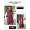 Imily Bela Women's Casual Military Utility Vest Lightweight Sleeveless Drawstring Jackets with Pockets - 2 of 4