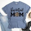 Simply Sage Market Basketball Mom Colorful Black Garment Dyed Tee - 3 of 4