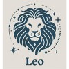 Leo Zodiac Sign Adult Long Sleeve Hoodie - 2 of 2