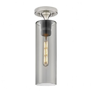 Crown Point - 1 Light Flush Mount In Industrial Style-15 Inches Tall and 3.88 Inches Wide - 1 of 1