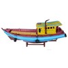 South Vietnam Fishing Boat Model 28" – Refugee Boat Tau Vuot Bien By Old Modern Handicrafts - 4 of 4