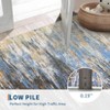 Area Rug Living Room Rugs Modern Abstract Soft Indoor Rug Low Pile Non Slip Accent Carpet - 4 of 4