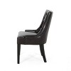 Christopher Knight Home Cheney Contemporary Tufted Upholstered Dining Chairs (Set of 4) - 4 of 4