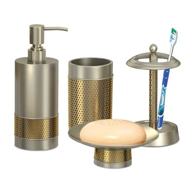 satin nickel bathroom accessories