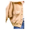 Women's Don't Stress Oversized Collar faux-shearling Jacket - Jodifl - 4 of 4