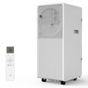 8000 BTUPortable Air Conditioner, ABS Material, White Front Cover, White Operation Panel, 115V 60Hz Power Supply, 5000 BTU Cooling Capacity - 2 of 4