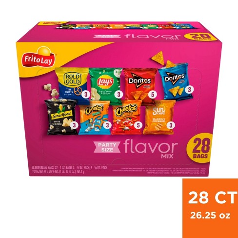 Frito-lay Fun Times Mix Variety Pack - 28ct : Target