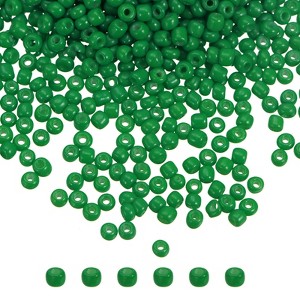 Unique Bargains Loose DIY Earring Necklace Making Glass Round Beads 12000 Pcs - 1 of 4