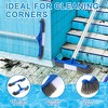 Probe Hues 3Piece Pool Cleaning Kit Telescopic Pole Brush Mesh Skimmer Net - 3 of 3
