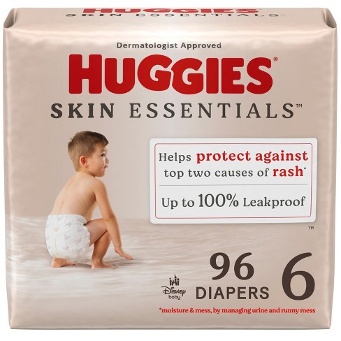 Huggies Skin Essentials Diapers - Size 6 - 96ct : Target