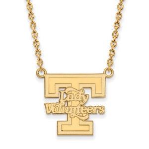 Black Bow Jewelry 10k Yellow Gold Tennessee Volunteers NCAA Necklace 18 Inch - 1 of 4