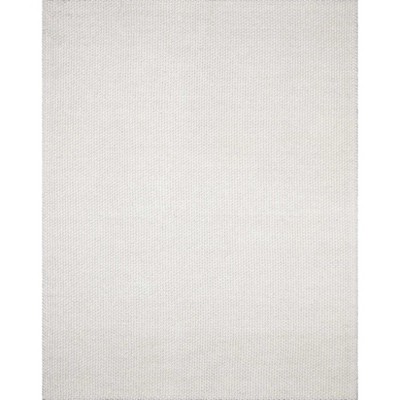 Hauteloom Lucerne Plain Cream Wool Rug LNE