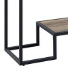 Syemin Console Tables 43" Modern Gold Console Table Narrow Entryway Table Slim Sofa Table Hallway Entryway Console Table, Beige, 48.5"*14.5"*30.5" - 3 of 4