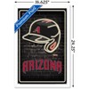 Trends International MLB Arizona Diamondbacks - Neon Helmet 23 Framed Wall Poster Prints - 3 of 4