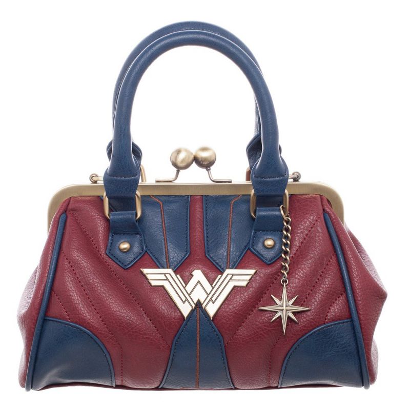 Wonder Woman Costume Inspired Women's Handbag Multicoloured, 2 of 5