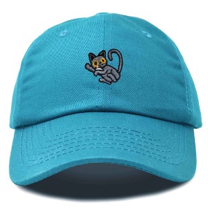 Dalix British Shorthair Cat Cotton Dad Hat Adjustable Cute Cat Lover Baseball Cap for Casual Wear Womens - 1 of 4