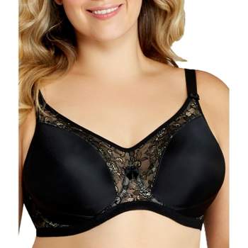 GODDESS Women's Plus Size Verity Underwire Full Cup Bra, Black, 42H :  : Clothing, Shoes & Accessories