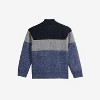X RAY Boy's Full Zip Mock Neck Sweater With Fleece Lining - 2 of 3