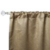 Modern Geometric Waves Room Darkening Semi-Blackout Curtains, Set of 2 by Blue Nile Mills - 2 of 4