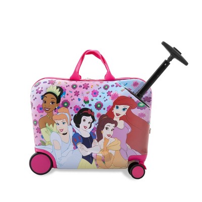 Disney Princess Hardside Ride-On Suitcase - Pink