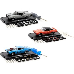 "Auto Wheels" 3 piece Car Set Release 13 Limited Edition to 5000 pieces Worldwide 1/64 Diecast Model Cars by M2 Machines - 1 of 1