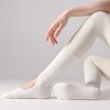 Anna-Kaci 2-Pair Non-Slip Pilates Socks with Open Instep Cutout and Ribbed Knit Design for Yoga, Barre, and Dance Workouts - 2 of 4