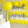 PartyWoo Crepe Paper Streamers Yellow Pastel White 8 Rolls 656 ft 1.8 Inch x 82 Ft Roll - 2 of 4