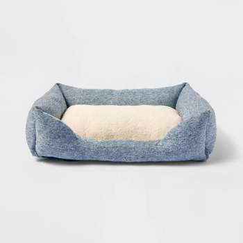 Cuddler Dog Bed - Blue - Boots & Barkley™