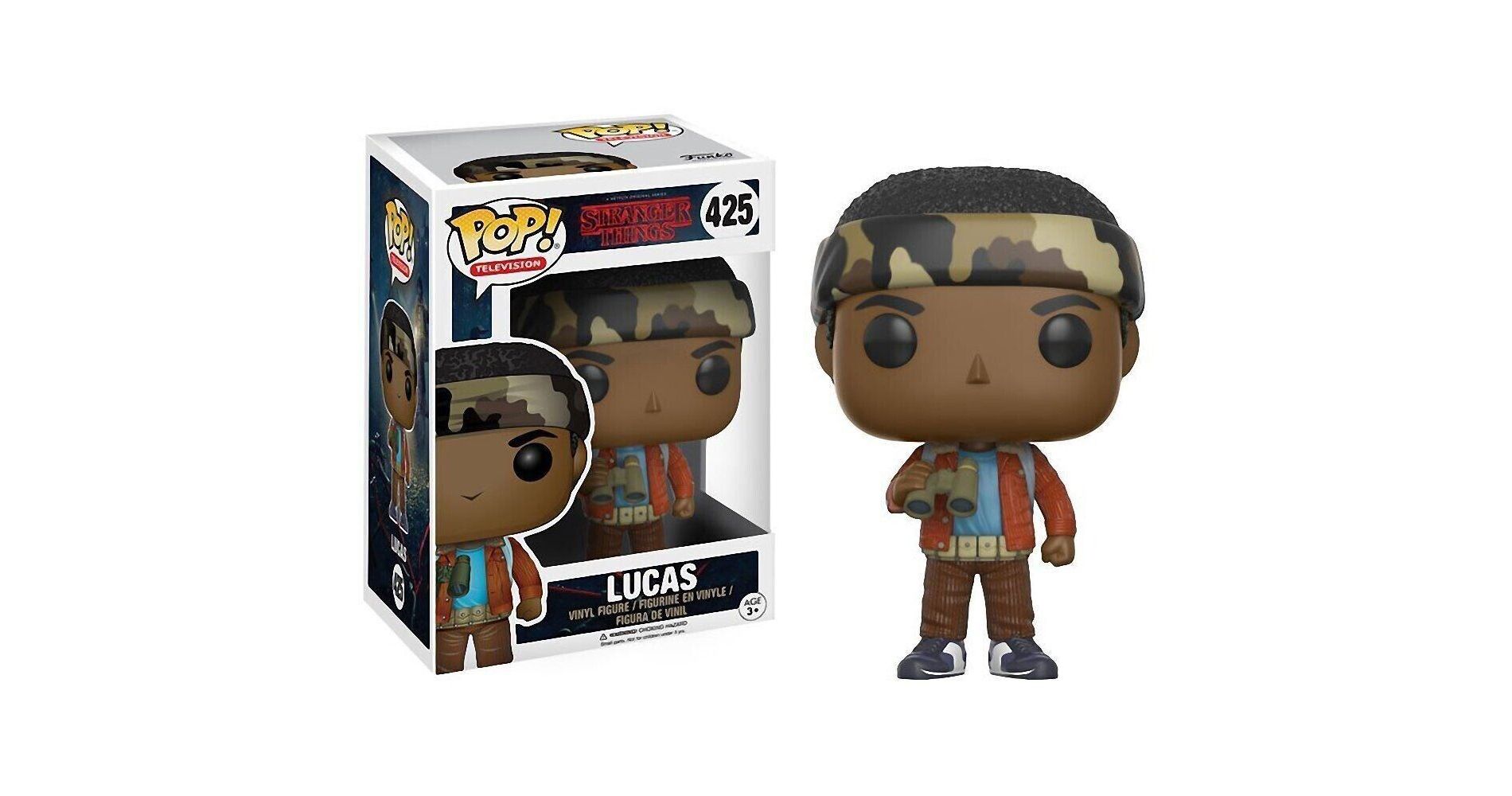 Funko Pop! TV: Stranger Things - Lucas Vinyl Figure #425 #13324