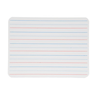 Flipside Products Two-sided Dry Erase Board, Plain/ruled, 9" X 12" : Target