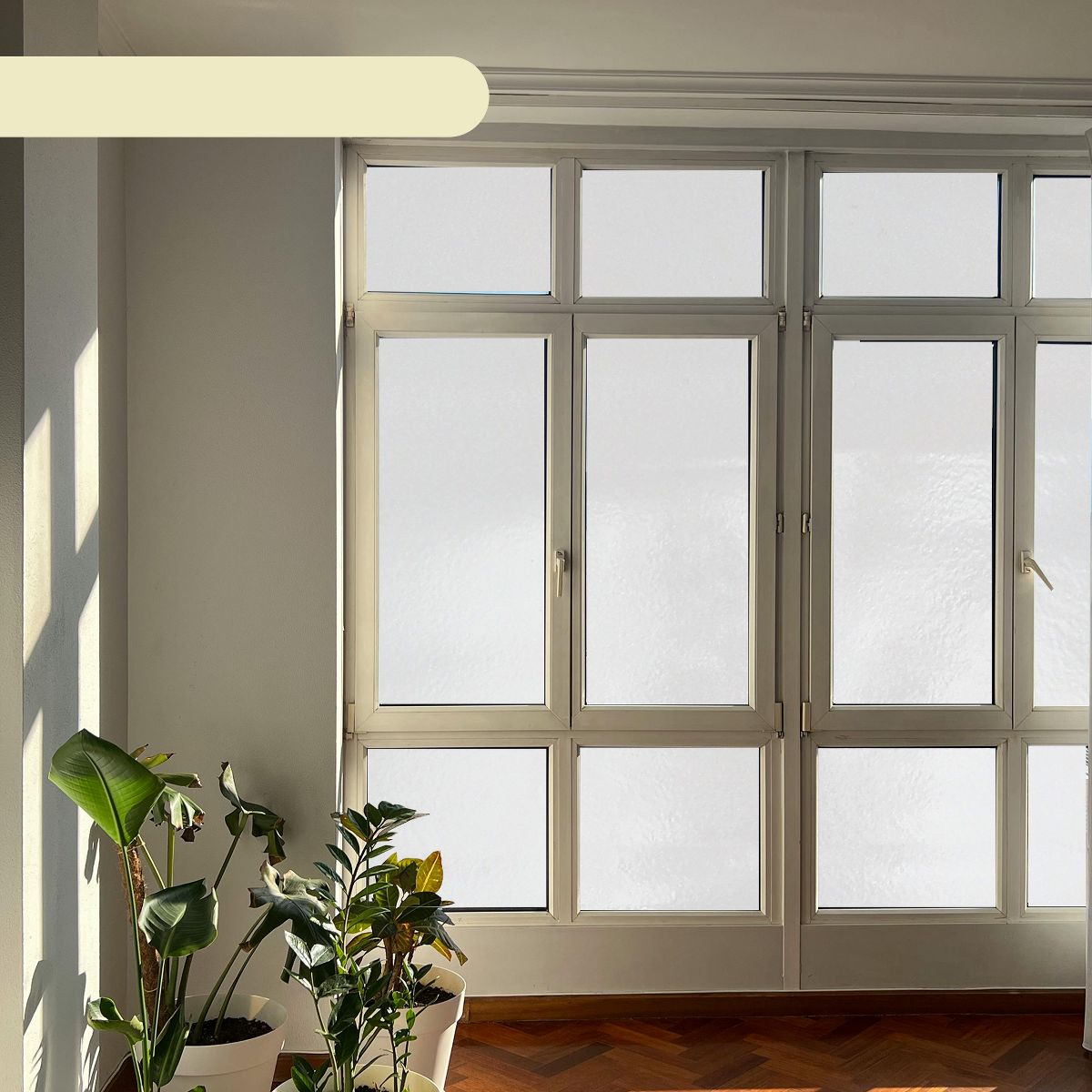 Unique Bargains Window Privacy Film Clear 157.48"x17.72" 1 Pc - thumbnail 6