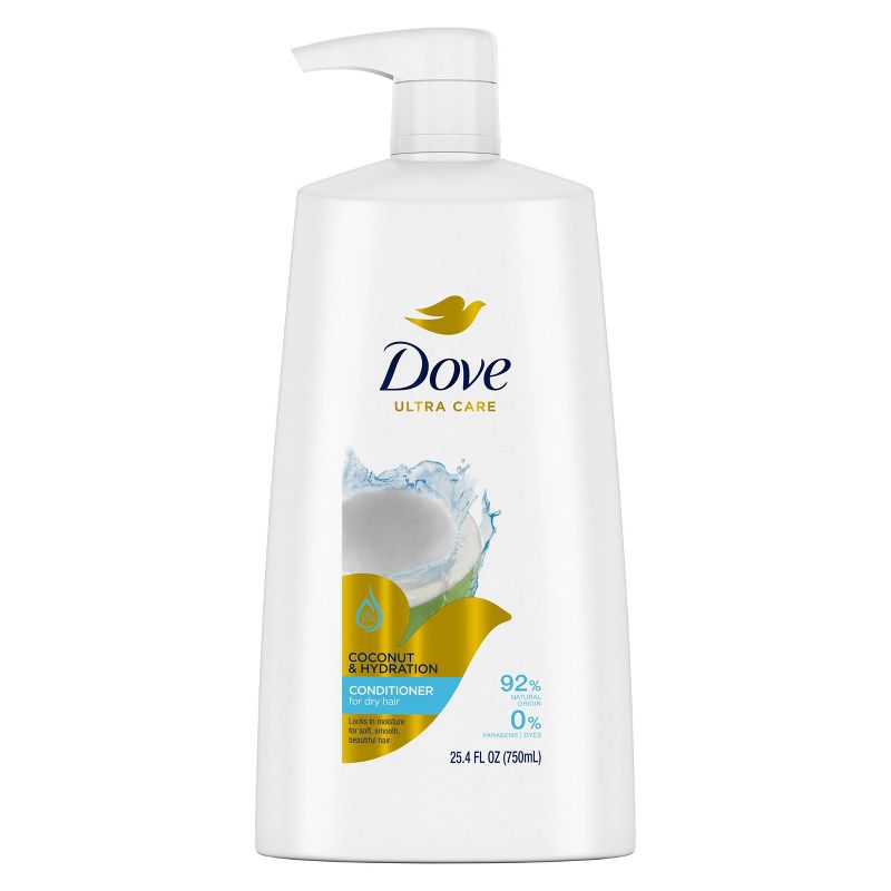 Dove Beauty Coconut & Hydration Conditioner for Dry Hair, 3 of 12