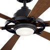 Kichler Lighting Gentry 1 - Light Ceiling Fan in  Black - 3 of 4