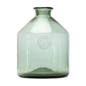Melrose Sage Glass Bottle Neck Vase 9"H - 1 of 2